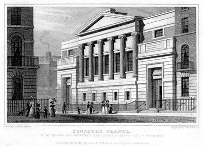 Finsbury Chapel, Islington, London by Thomas Barber