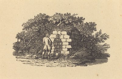 Man Pissing by Thomas Bewick