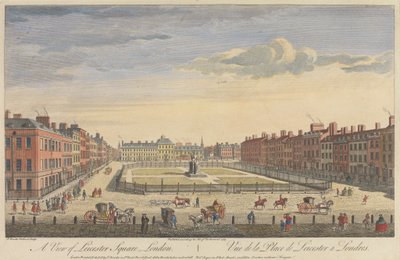 A View of Leicester Square, London by Thomas Bowles