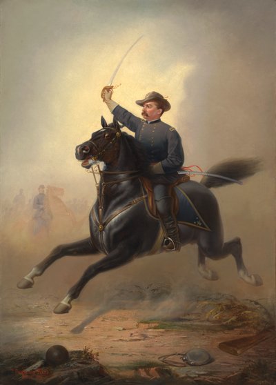 Philip Henry Sheridan, 1871 by Thomas Buchanan Read