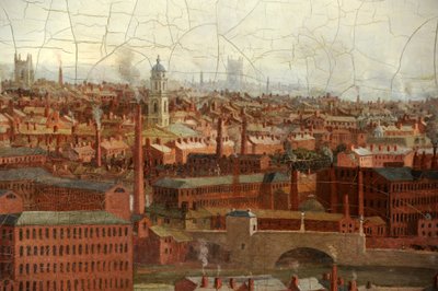 View of Leeds by Thomas Burras