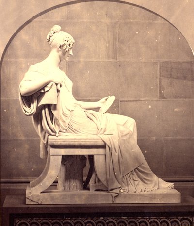 Seated Statue of Pauline Borghese by Thomas Campbell
