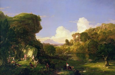 Italian Landscape by Thomas Cole