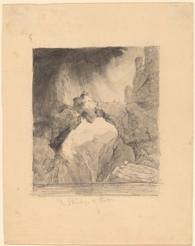 The Bridge of Fear by Thomas Cole