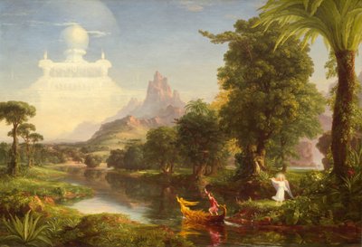 The Voyage of Life: Youth, 1842 by Thomas Cole