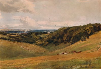 Arundel Park, with Deer by Thomas Collier
