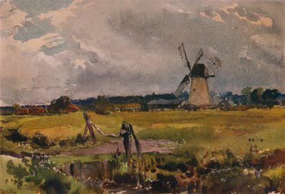 The Windmill, c1890 by Thomas Collier