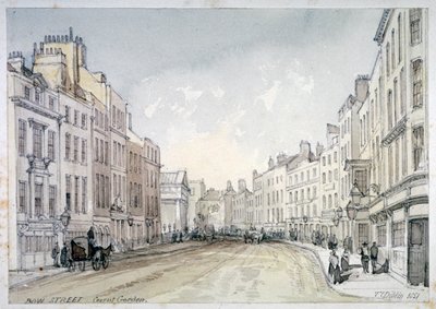 Bow Street, Westminster, London, 1851 by Thomas Colman Dibdin
