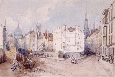 Cannon Street, London by Thomas Colman Dibdin