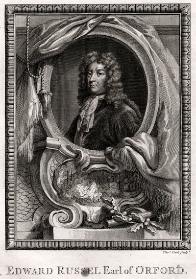 Edward Russel, Earl of Orford by Thomas Cook