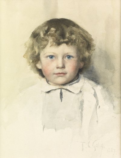 Little Boo by Thomas Cooper Gotch