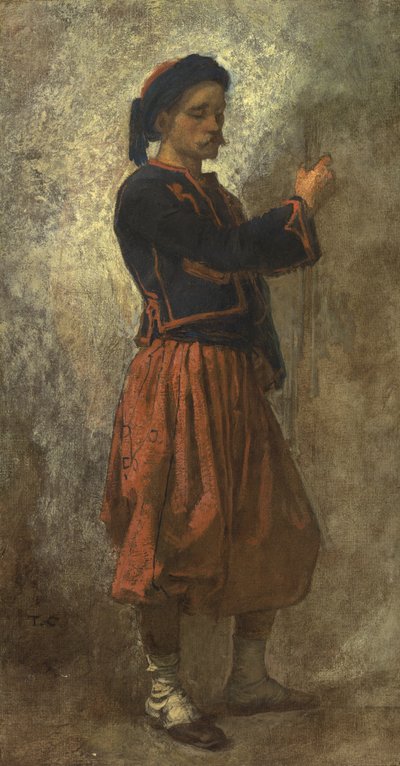 A Zouave by Thomas Couture