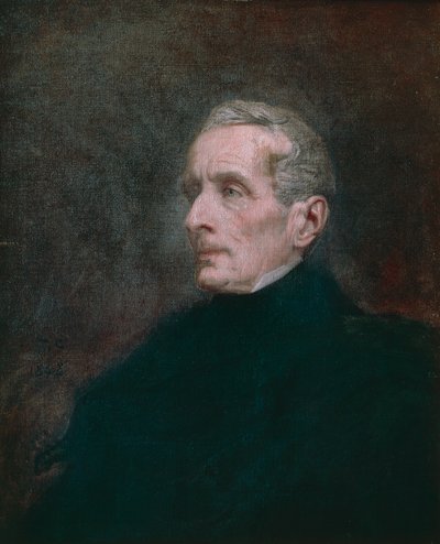 Portrait of Alphonse de Lamartine by Thomas Couture