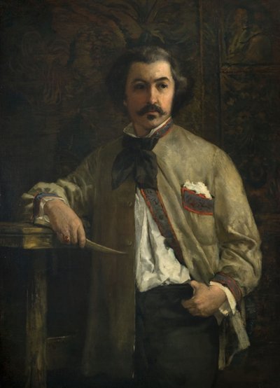 Portrait of Antoine Etex, 1855 by Thomas Couture
