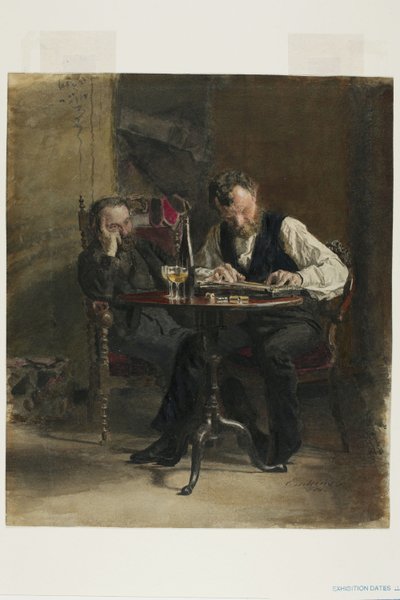 The Zither Player by Thomas Cowperthwait Eakins