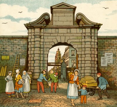 Calais, Porte de la Mer by Thomas Crane