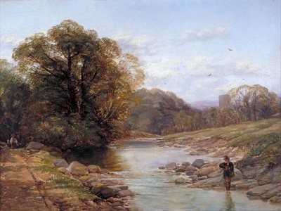 A Sylvan Stream, 19th century by Thomas Creswick