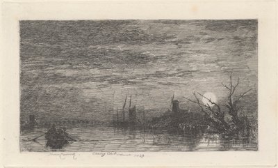 Moonlight by Thomas Creswick