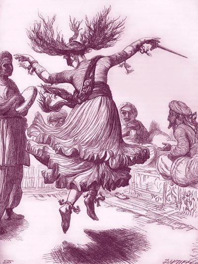 Arabian Nights tale by Thomas Dalziel