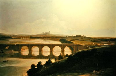 Lune Aqueduct by Thomas Daniell