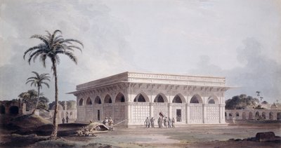 The Chaunsath Khamba Nizamuddin, Delhi by Thomas Daniell