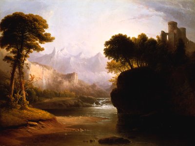 Fanciful Landscape, 1834 by Thomas Doughty