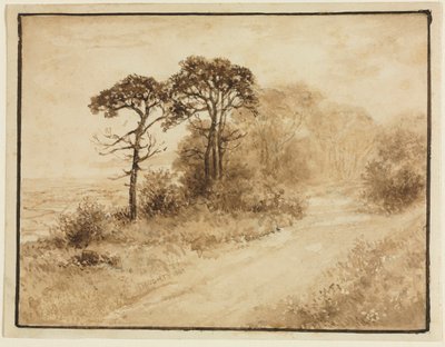 Landscape with Winding Road by Thomas Doughty