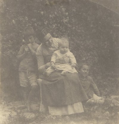 Frances Crowell and Her Children by Thomas Eakins