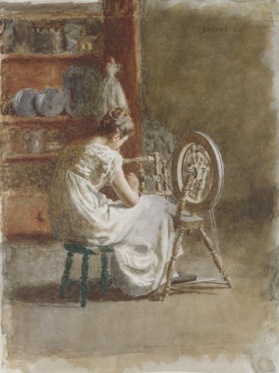 Homespun by Thomas Eakins