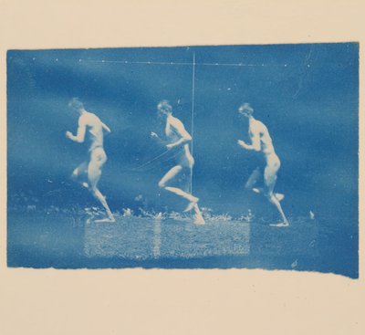 Marey Wheel Photographs of Jesse Godley, 1884 by Thomas Eakins