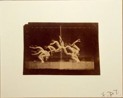 Marey Wheel Photographs of Unidentified Model by Thomas Eakins