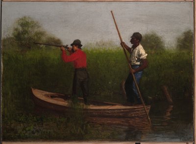 Rail Shooting on the Delaware by Thomas Eakins