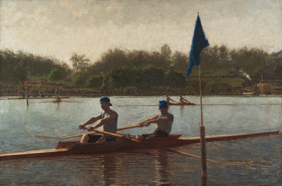 The Biglin Brothers Turning the Stake by Thomas Eakins