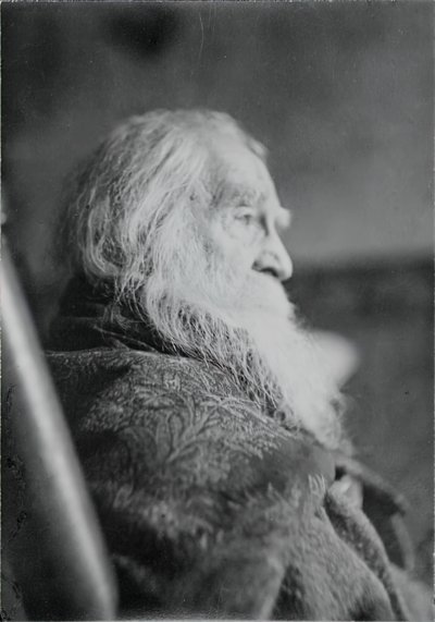 Walt Whitman in Camden, N.J. by Thomas Eakins