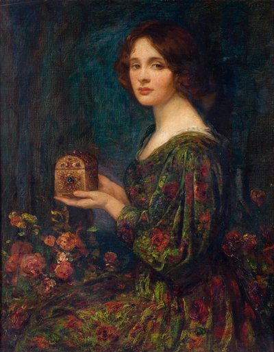 The Jewelled Casket by Thomas Edwin Mostyn