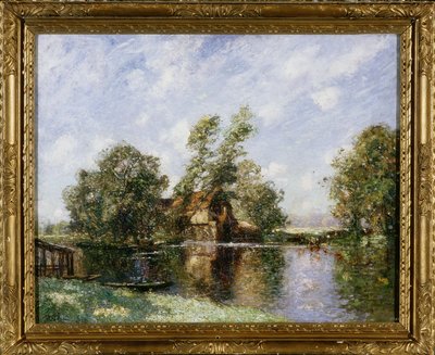 The Old Mill, Houghton, Cambridgeshire by Thomas Edwin Mostyn