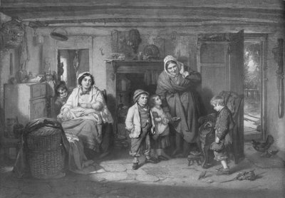 The Mitherless Bairn by Thomas Faed