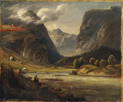 From Aurland in Sogn by Thomas Fearnley