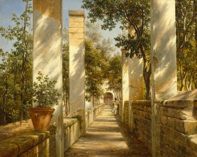 Orange Pergola, Sorrento by Thomas Fearnley