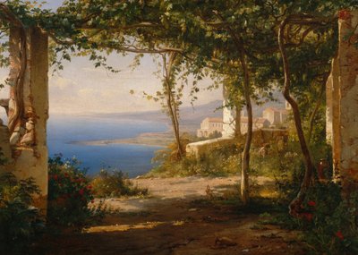 View Over Naples Gulf by Thomas Fearnley