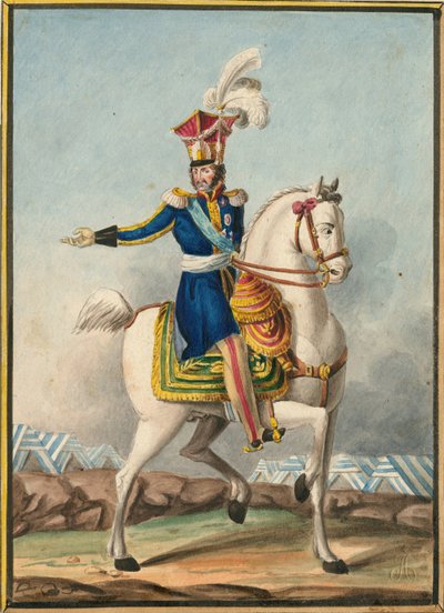 Portrait of Tadeusz Kosciuszko by Thomas Francois Guerin