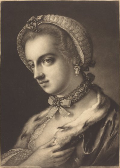 Imaginary Portrait of an English Beauty by Thomas Frye