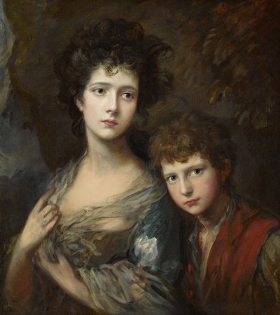 Elizabeth and Thomas Linley by Thomas Gainsborough