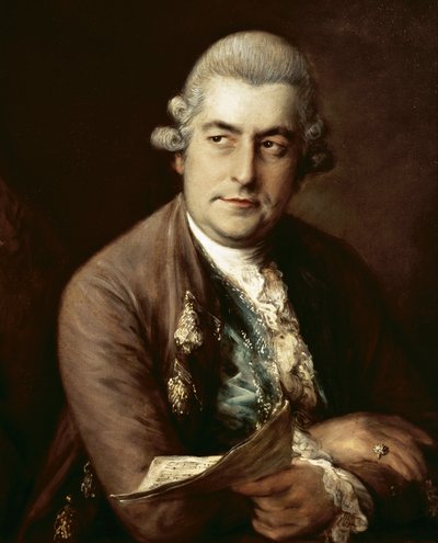 Johann Christian Bach by Thomas Gainsborough