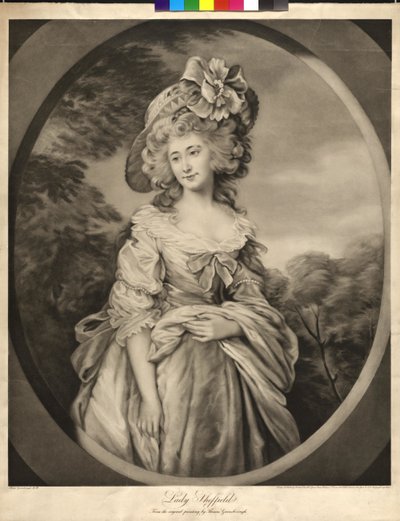 Lady Charlotte Sophia Sheffield by Thomas Gainsborough