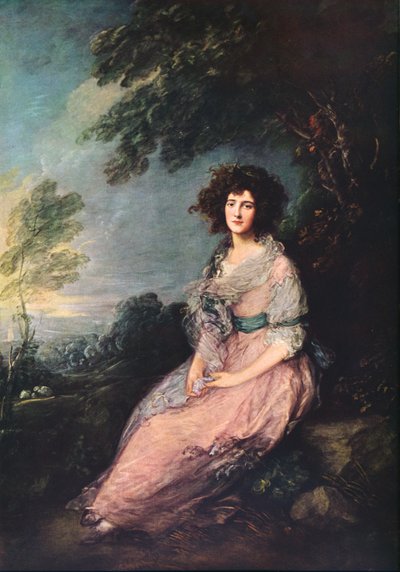Mrs. Richard Brinsley Sheridan by Thomas Gainsborough