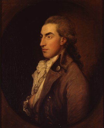 Portrait of Robert Auriol by Thomas Gainsborough