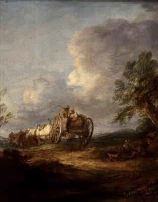 The Wagon by Thomas Gainsborough