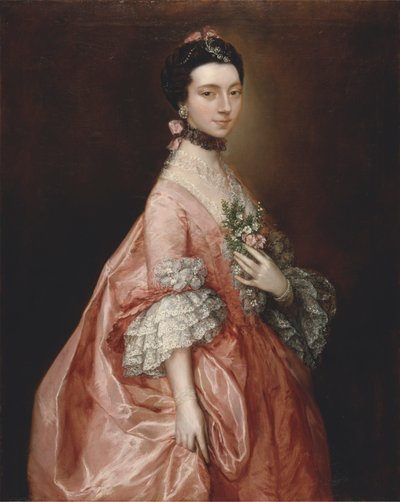 Mary Little, later Lady Carr by Thomas Gainsborough RA
