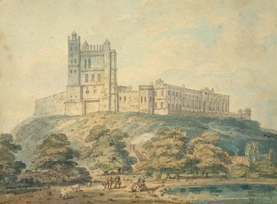 Bolsover Castle, Derbyshire by Thomas Girtin